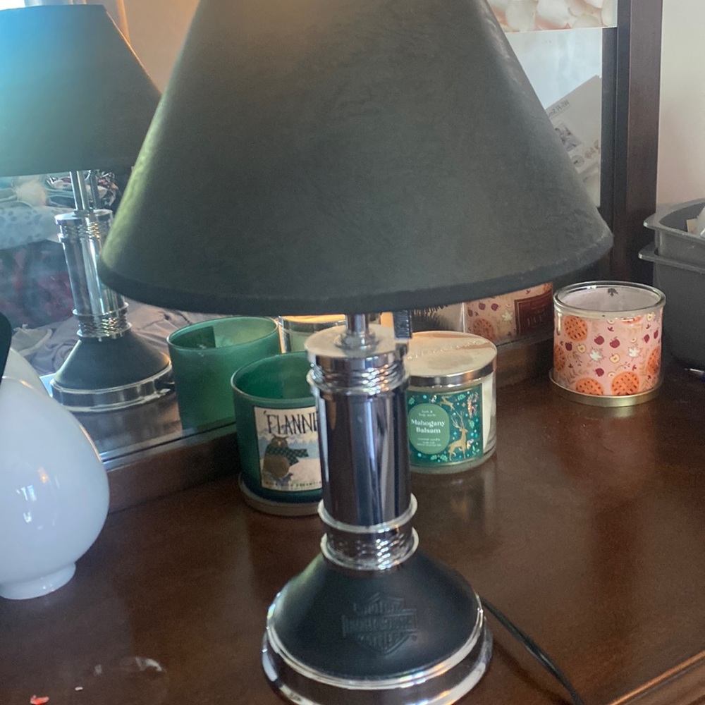 Harley Davidson bed lamp